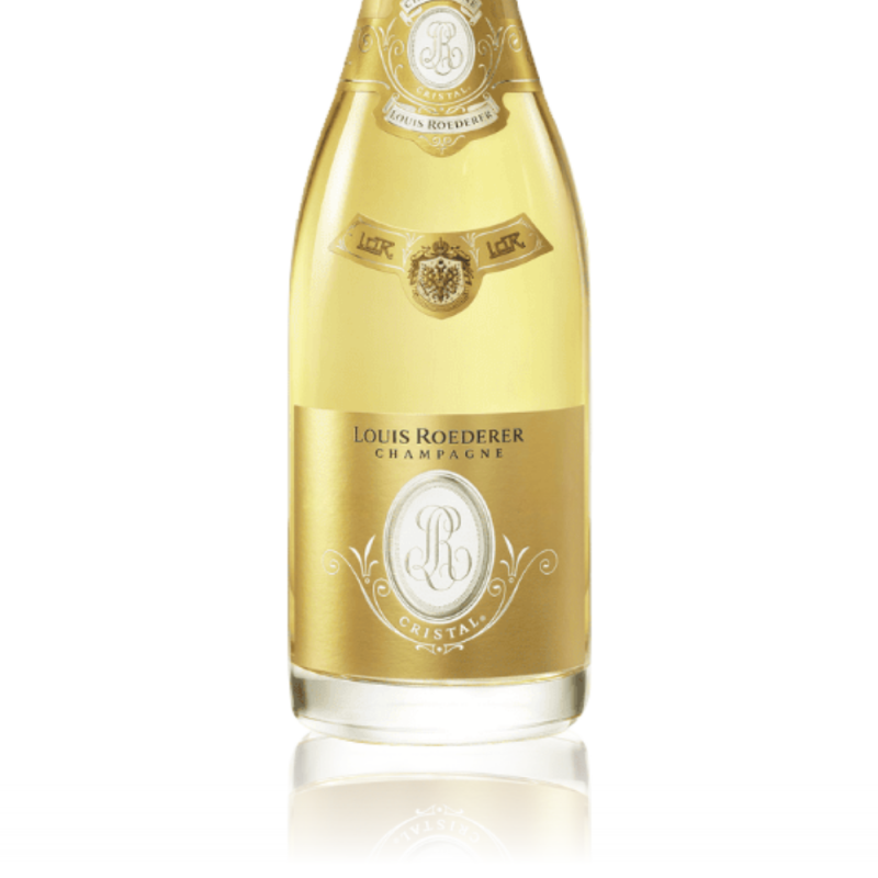 Champagne Cristal de Roederer 2008 - Coffret Luxe  - étiquette Champagne Cristal de Roederer 2008 - Coffret Luxe  - étiquette