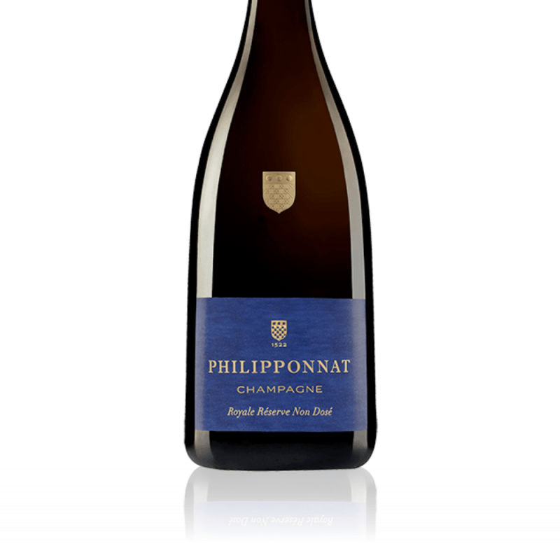 Champagne Philipponnat Royale Réserve Non Dosé - Etiquette Champagne Philipponnat Royale Réserve Non Dosé - Etiquette