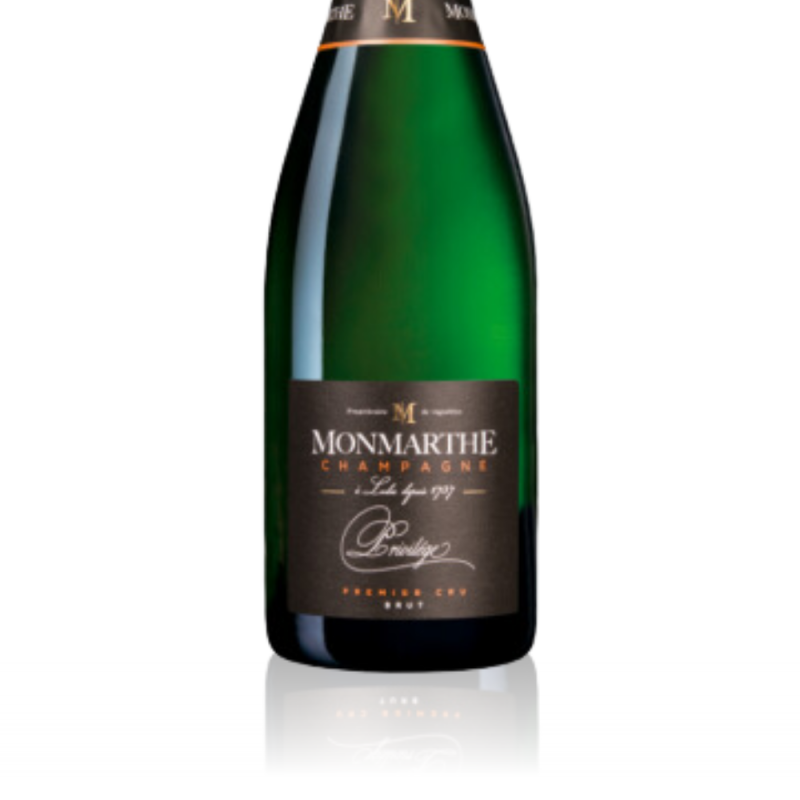 Champagne Monmarthe Privilège - Etiquette