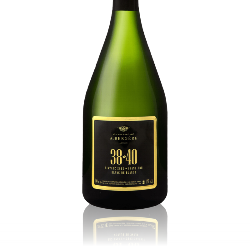 Champagne A.Bergère 38-40 2013                     - étiquette