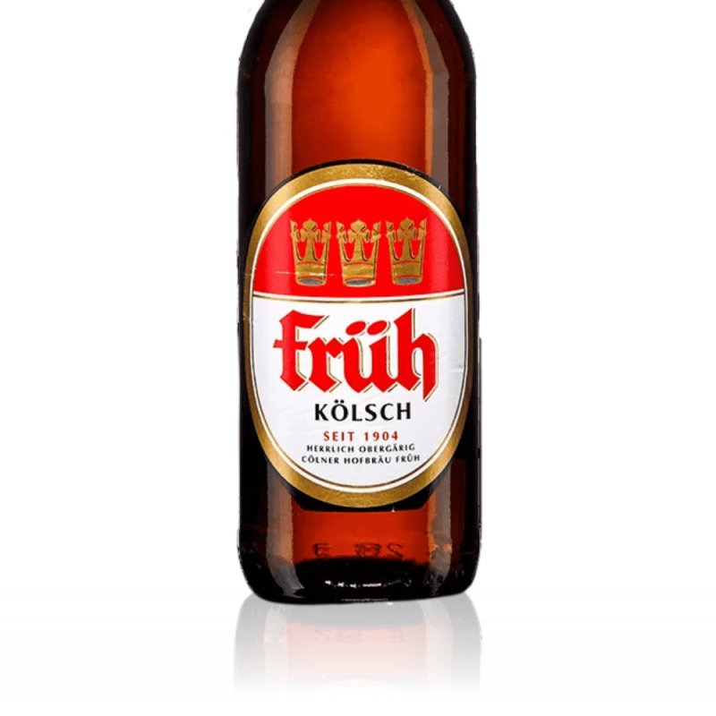 Bière Blonde Früh Kolsch - étiquette Bière Blonde Früh Kolsch - étiquette