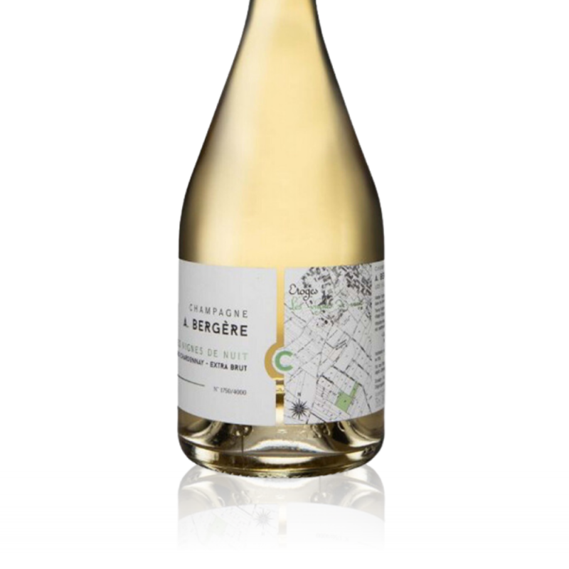 Champagne A.Bergère Les Vignes de Nuit - étiquette