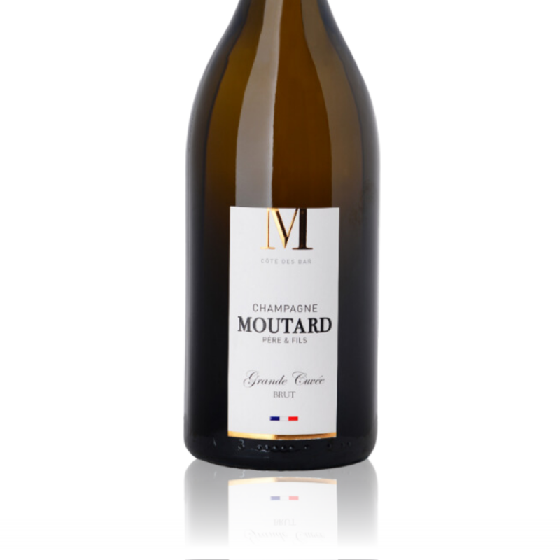 Champagne Moutard Grande Cuvée - étiquette Champagne Moutard Grande Cuvée - étiquette