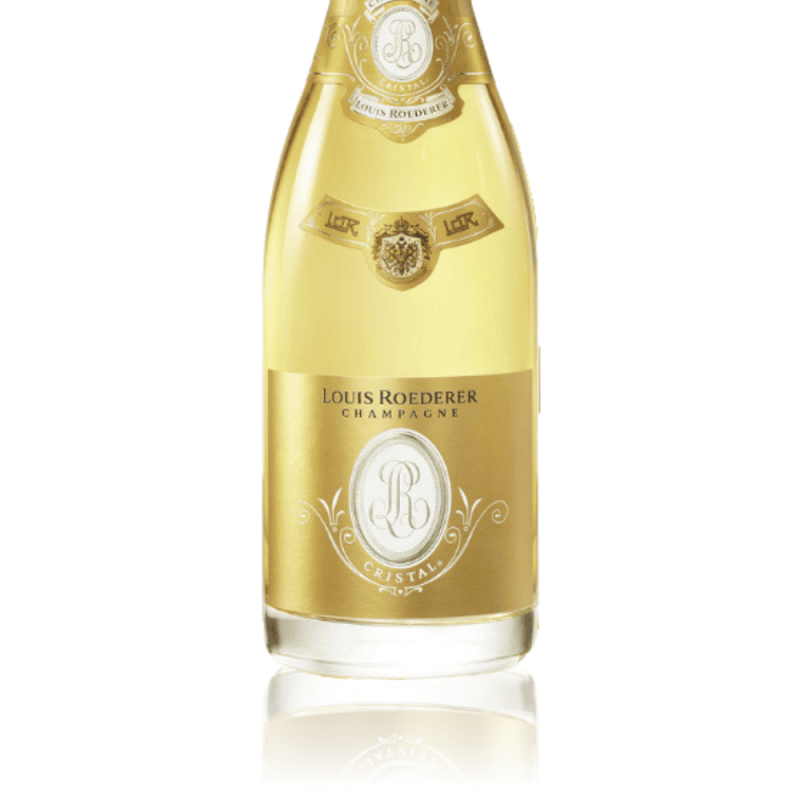 Champagne Cristal de Roederer 2015 - Coffret Luxe - étiquette Champagne Cristal de Roederer 2015 - Coffret Luxe - étiquette