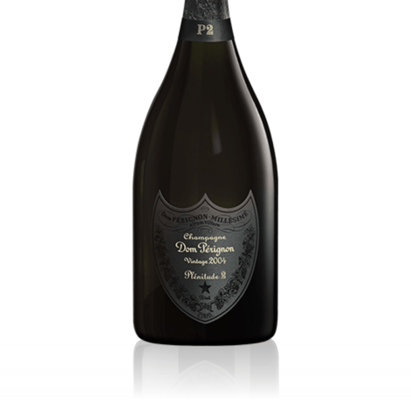 Champagne Dom Pérignon Vintage 2004 Plénitude 2 - étiquette Champagne Dom Pérignon Vintage 2004 Plénitude 2 - étiquette