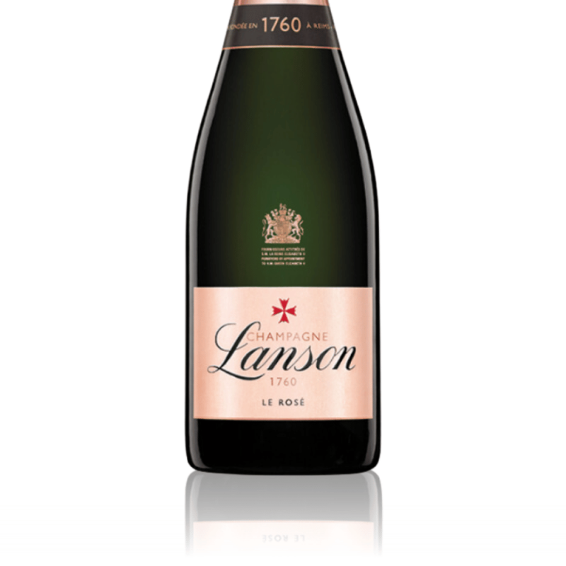 Champagne Lanson Le Rosé - étiquette