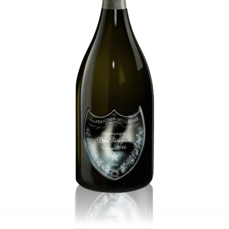 Champagne Dom Pérignon x Lady Gaga Vintage 2010 - étiquette Champagne Dom Pérignon x Lady Gaga Vintage 2010 - étiquette