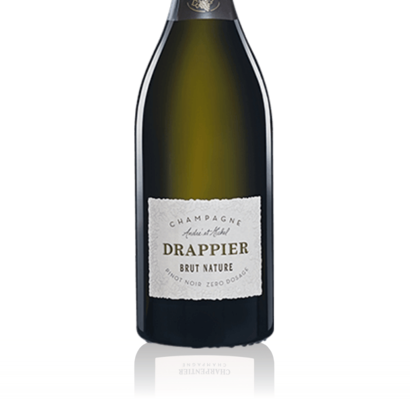 Champagne Drappier Brut Nature - étiquette Champagne Drappier Brut Nature - étiquette