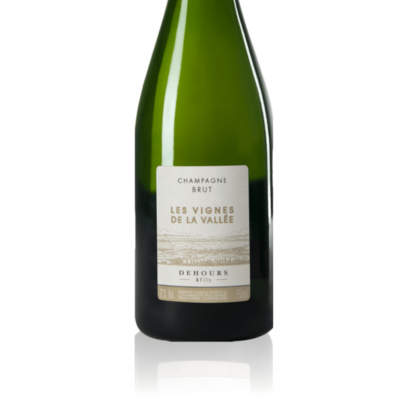 Champagne Dehours Les Vignes De La Vallée - étiquette