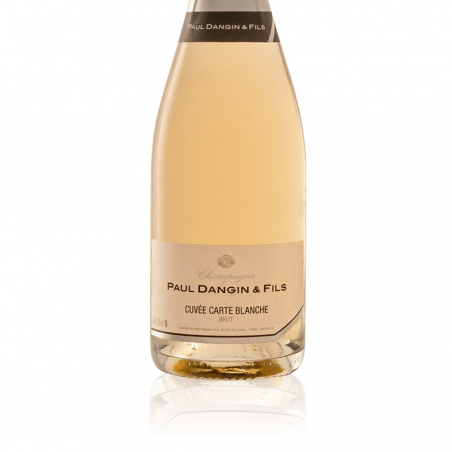 Champagne Paul Dangin & Fils Cuvée Carte Blanche - étiquette Champagne Paul Dangin & Fils Cuvée Carte Blanche - étiquette