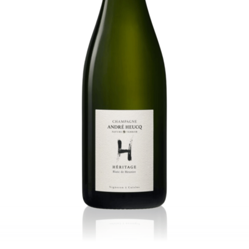 Champagne Heucq Héritage Blanc de Meunier - étiquette