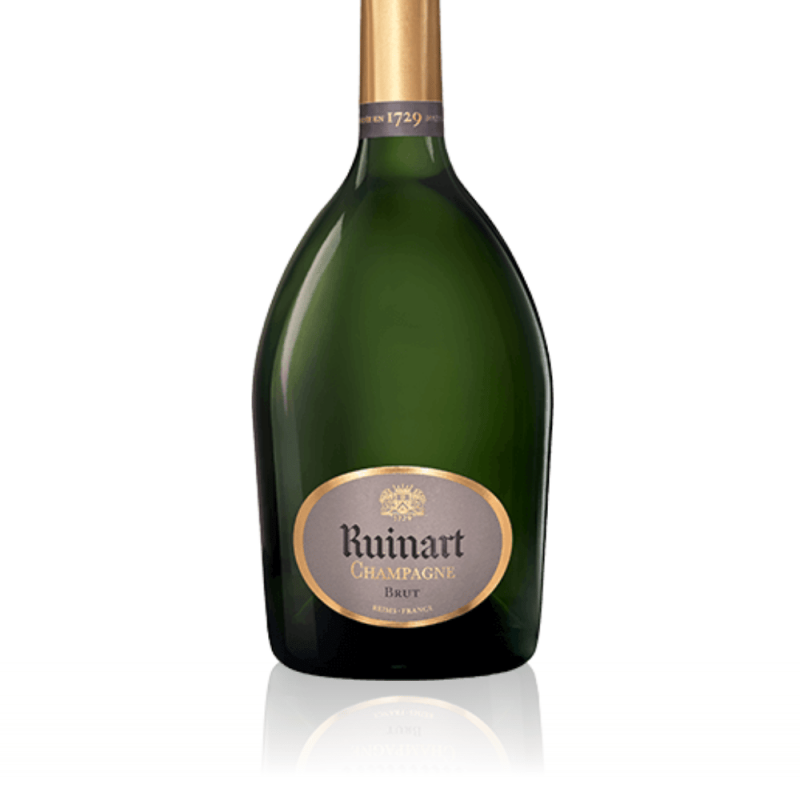 Champagne R de Ruinart Brut - étiquette