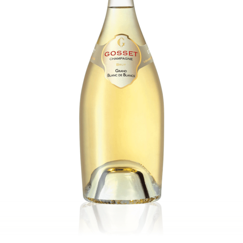 Champagne Gosset Grand Blanc de Blancs - étiquette