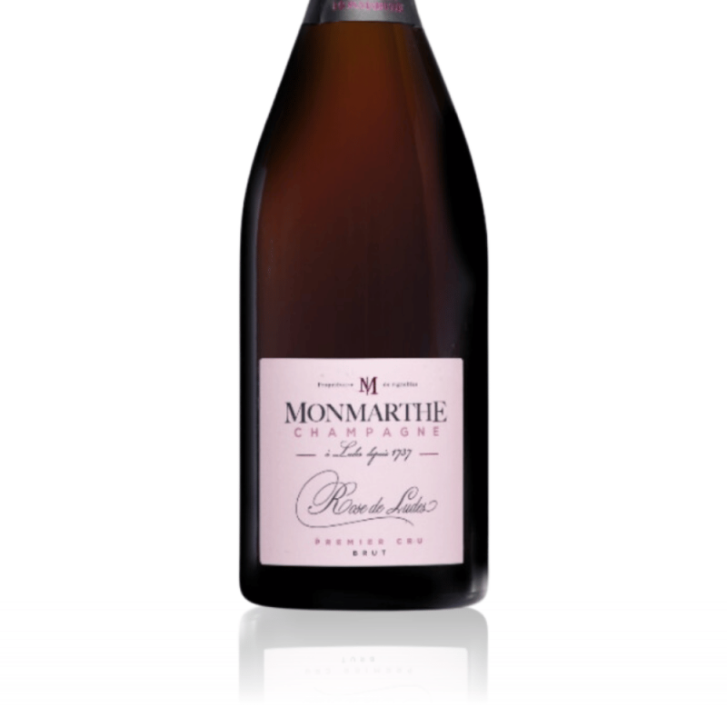 Champagne Monmarthe Rose de Ludes Premier Cru - étiquette