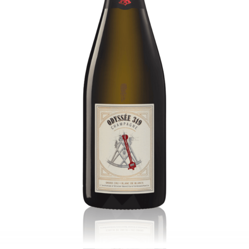 Champagne Odysée 319 Blanc de Blancs Grand Cru - étiquette