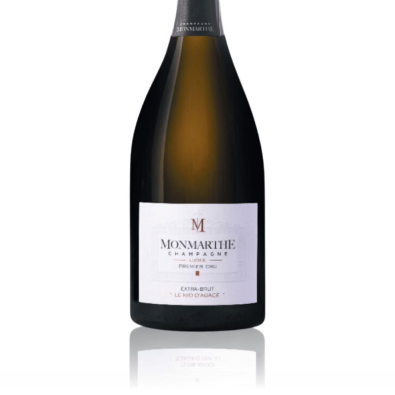Champagne Monmarthe Le Nid d'Agace 2014 Premier Cru - étiquette