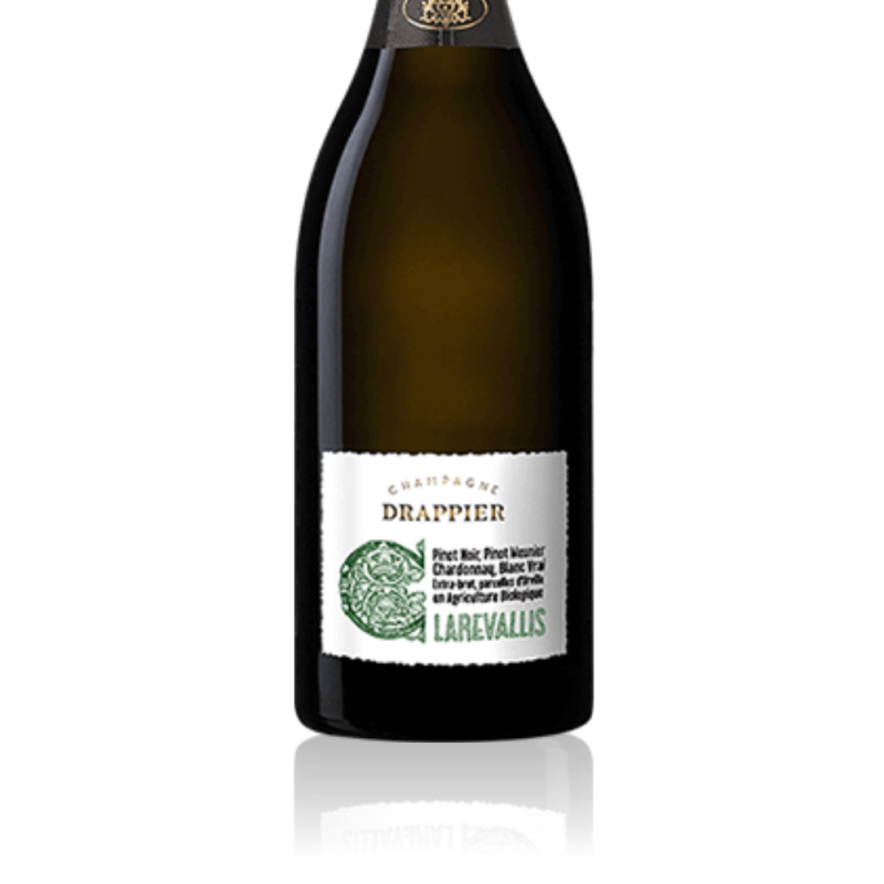 Champagne Drappier Clarevallis - étiquette