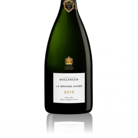 Champagne Bollinger La Grande Année 2015 - étiquette Champagne Bollinger La Grande Année 2015 - étiquette