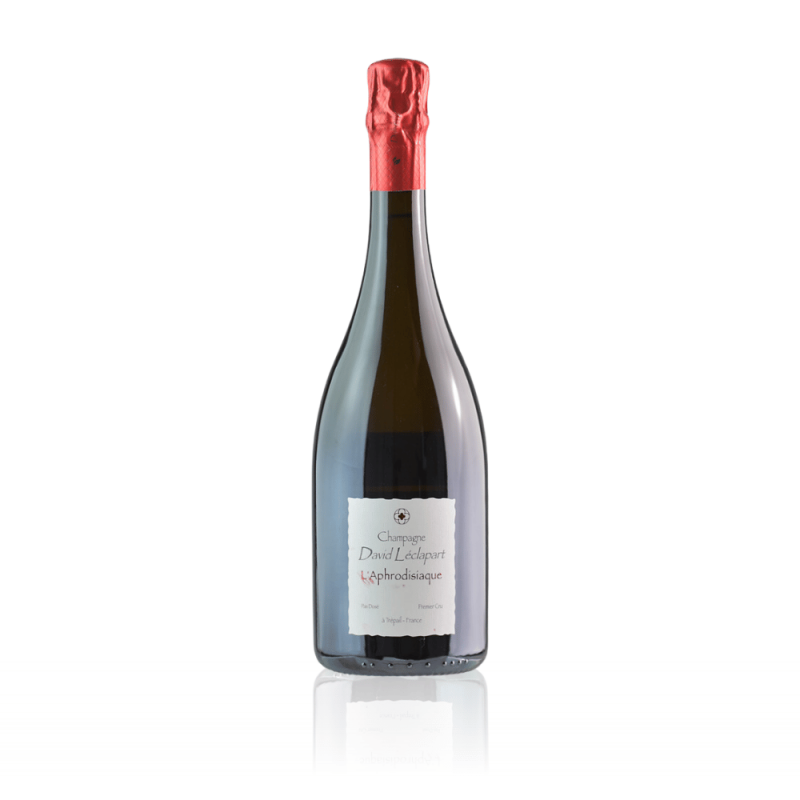 Champagne David Léclapart l'Aphrodisiaque 2017 (étiquettes abîmées) Champagne David Léclapart l'Aphrodisiaque 2017 (étiquettes abîmées)