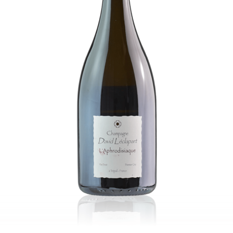 Champagne David Léclapart l'Aphrodisiaque 2017 (étiquettes abîmées) Champagne David Léclapart l'Aphrodisiaque 2017 (étiquettes abîmées)