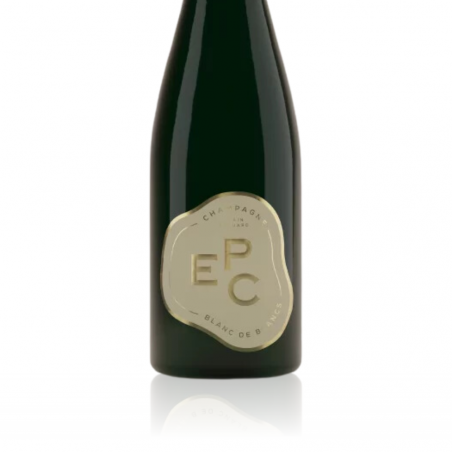 Champagne EPC Blanc de Blancs Brut Nature - étiquette Champagne EPC Blanc de Blancs Brut Nature - étiquette