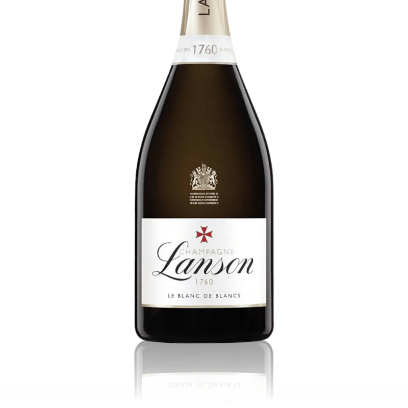 Champagne Lanson Le Blanc de Blancs - étiquette Champagne Lanson Le Blanc de Blancs - étiquette