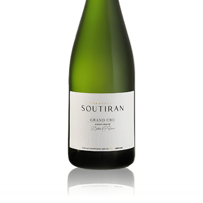 Magnum Champagne Soutiran Signature Grand Cru - étiquette Magnum Champagne Soutiran Signature Grand Cru - étiquette