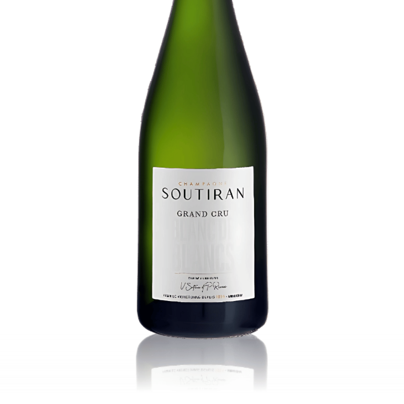 Champagne Soutiran Blanc de Blancs Grand Cru - étiquette