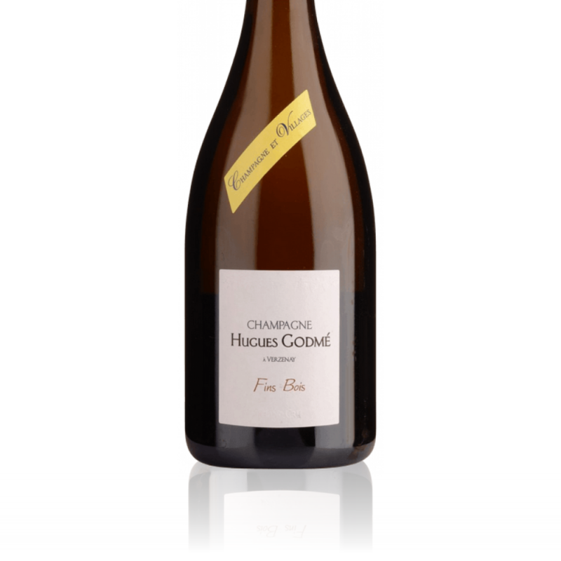 Champagne Hugues Godmé Fins Bois - étiquette Champagne Hugues Godmé Fins Bois - étiquette