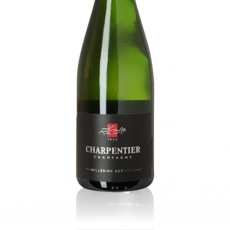 Champagne Charpentier Millésime ACT’2018 Brut - Etiquette Champagne Charpentier Millésime ACT’2018 Brut - Etiquette