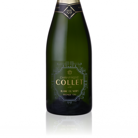 Champagne Collet 1er Cru Blanc de Noirs - Etiquette Champagne Collet 1er Cru Blanc de Noirs - Etiquette