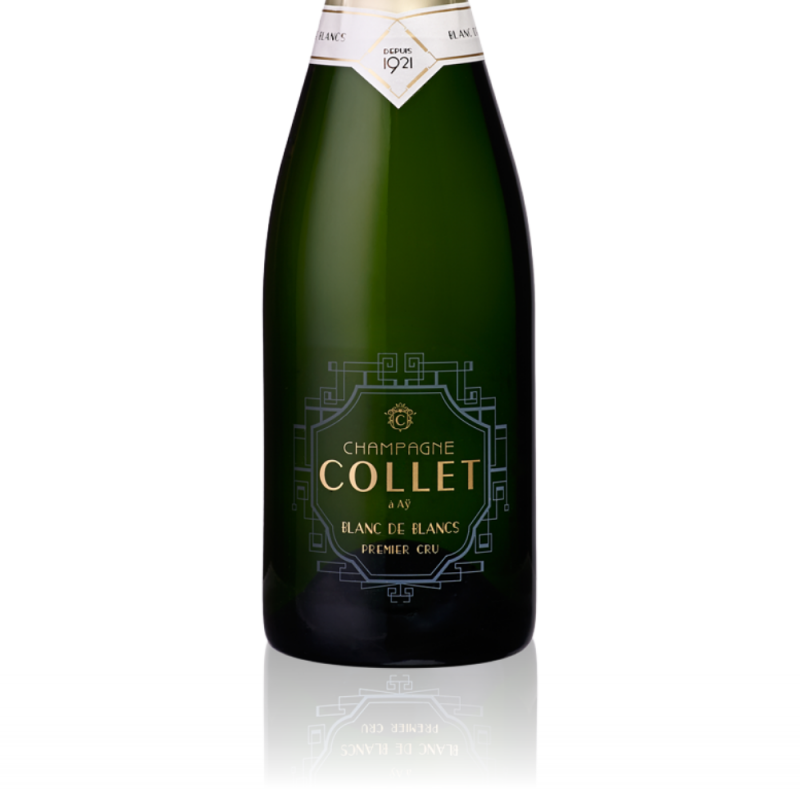 Champagne Collet Blanc de Blancs - Etiquette