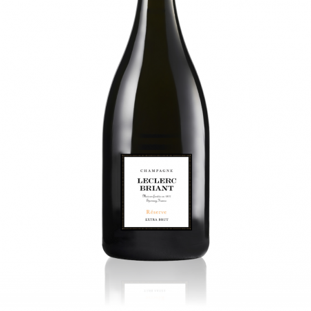 Champagne Leclerc Briant Réserve Extra-Brut - étiquette