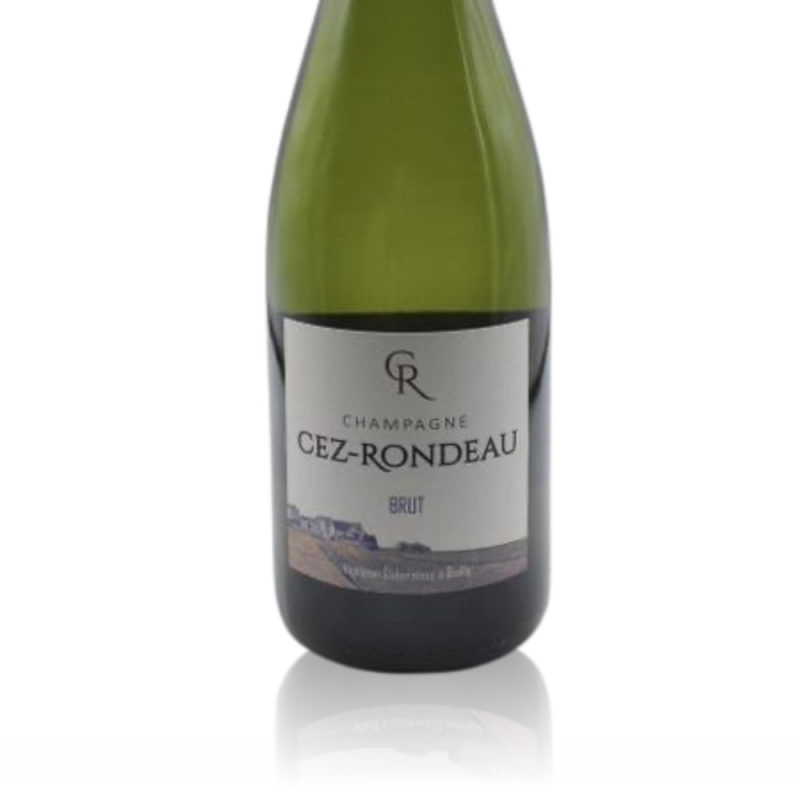 Champagne Cez-Rondeau Brut - étiquette