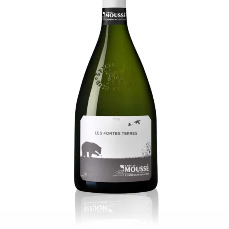 Champagne Moussé - Les Fortes Terres 2019 - Etiquette