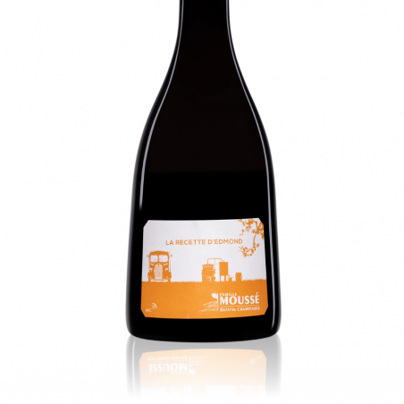 Champagne Moussé - La Recette d'Edmond - Etiquette Champagne Moussé - La Recette d'Edmond - Etiquette