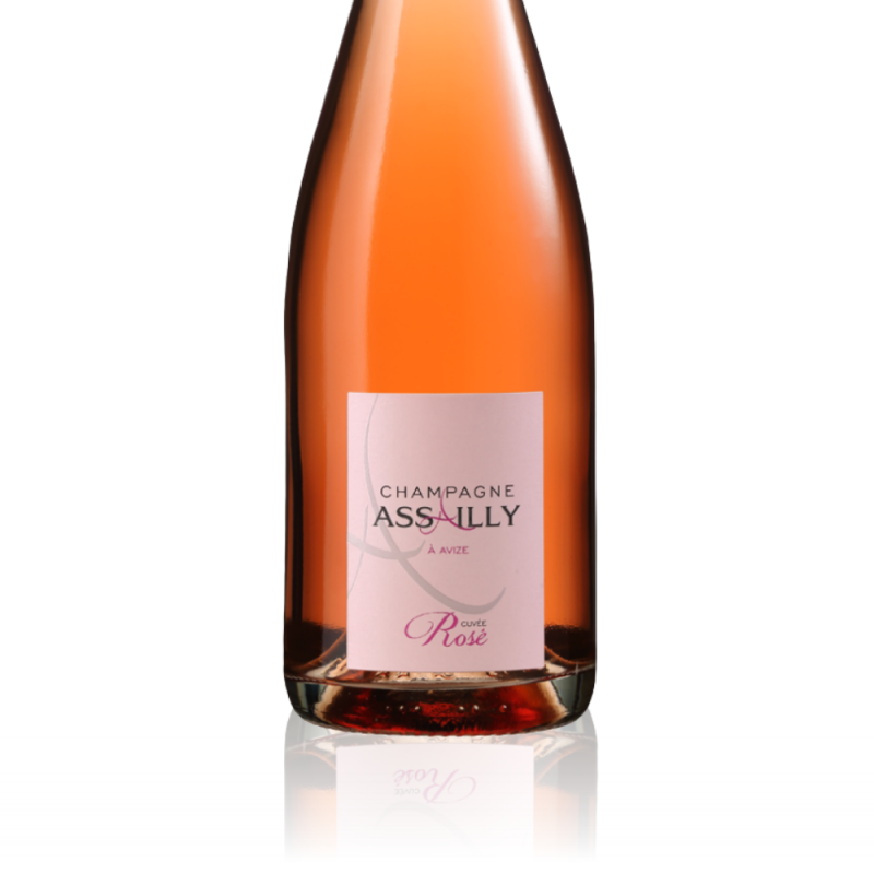Champagne Assailly – Cuvée Rosé - étiquette