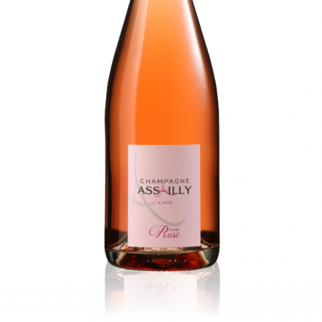 Champagne Assailly – Cuvée Rosé - étiquette Champagne Assailly – Cuvée Rosé - étiquette