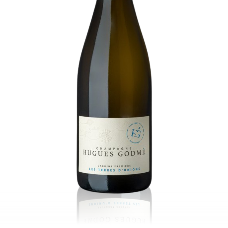 Champagne Hugues Godmé - Les Terres d'Unions - étiquette