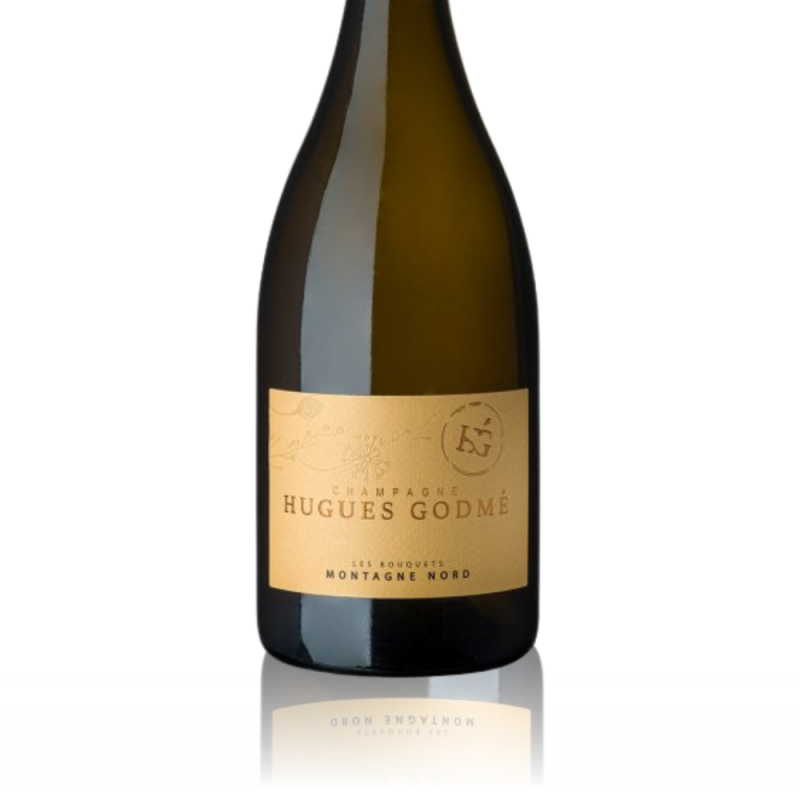 Champagne Hugues Godmé - Les Bouquets Montagne Nord - étiquette