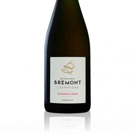 Champagne Bernard Brémont - Élégance Rosé - étiquette