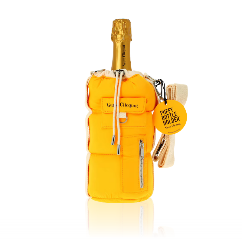 Champagne Veuve Clicquot avec étui Puffy Holder
