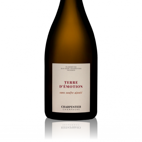Champagne Charpentier Terre d'Émotion Brut Nature - étiquette