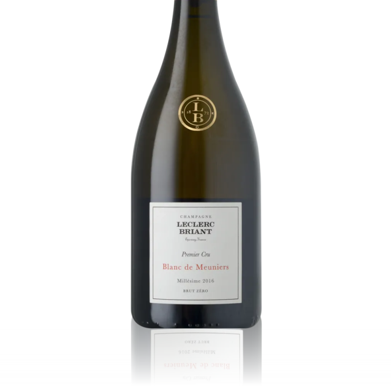 Champagne Leclerc Briant Blanc de Meuniers 2016 Brut Zero - Etiquette