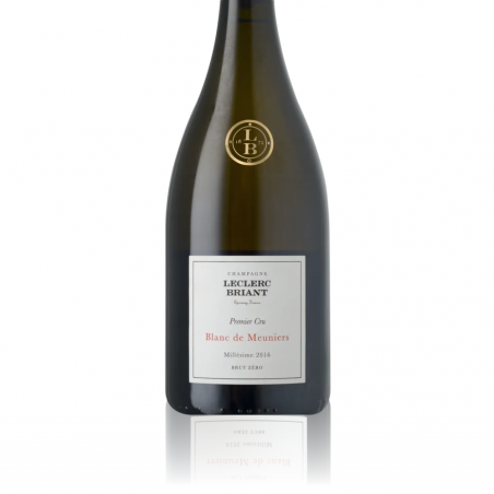 Champagne Leclerc Briant Blanc de Meuniers 2016 Brut Zero - Etiquette