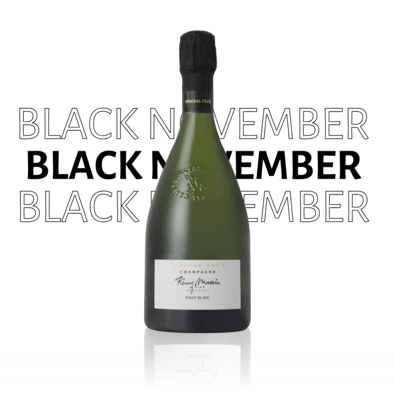 Champagne Rémy Massin - Spécial Club Pinot Blanc 2018 - Black Friday