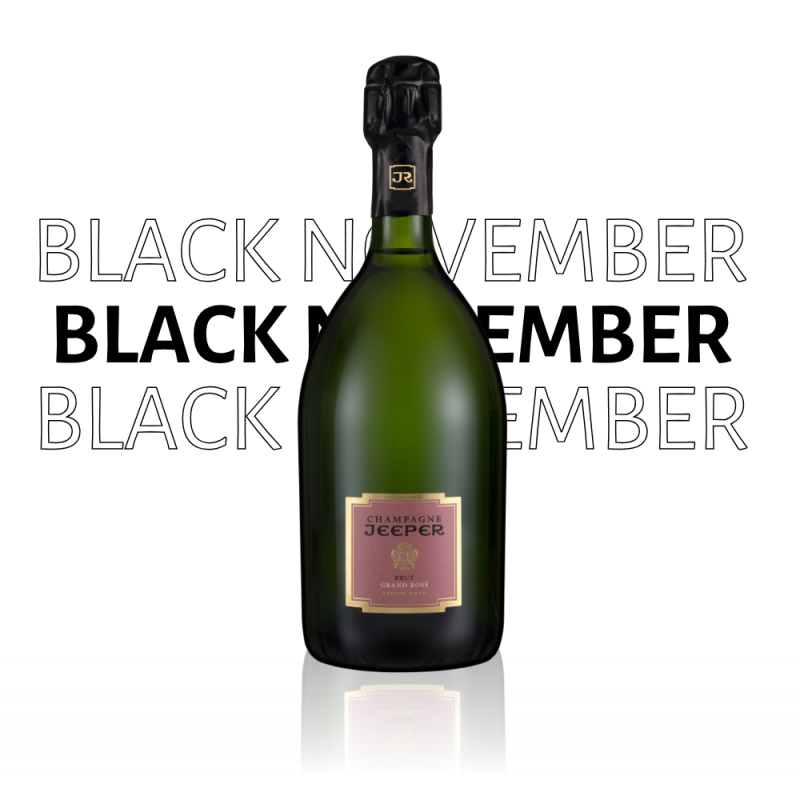 Champagne Jeeper Grand Rosé Black Friday