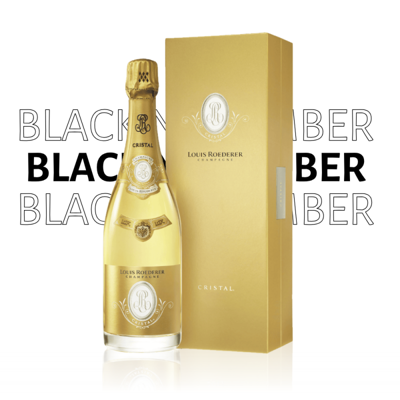 Champagne Cristal de Roederer 2016 - Coffret Luxe Black Friday