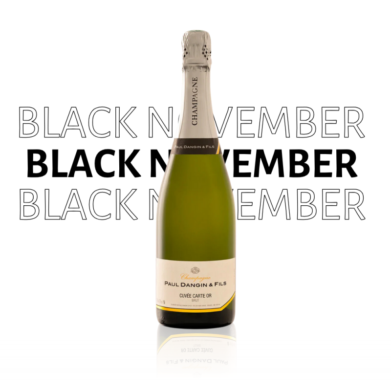 Champagne Paul Dangin & Fils Cuvée Carte Or Black Friday