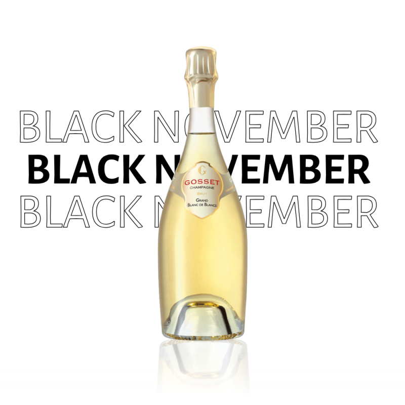 Champagne Gosset Grand Blanc de Blancs Black Friday